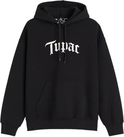 Oversized Fit Printed Hoodie