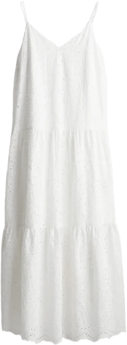 Eyelet Embroidered Dress