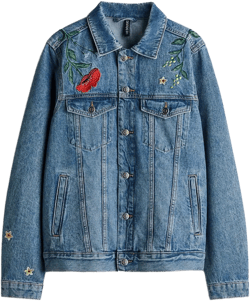 Embroidered Denim Jacket