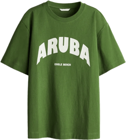 T-Shirt with Printed Motif