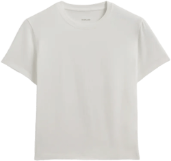 The Box-Cut Tee in Essential Cotton