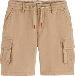 Scotch & Soda Kids' Cotton Cargo Shorts