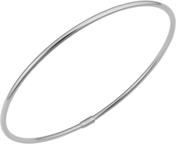 Oradina 10K Gold Everything Bangle Bracelet