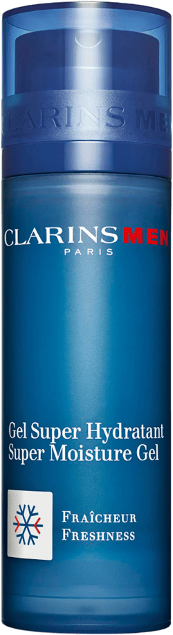 Clarins Men Super Hydrating Moisturizer Cooling Gel, All Skin Types