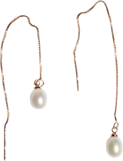 seree Lilith pearl thread earrings