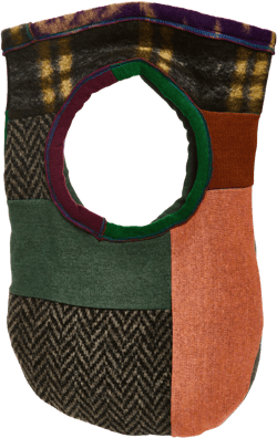 SC103 Mini System Wool Patchwork Tote