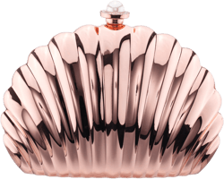 Nina Mariam Shell Clutch