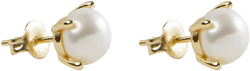 Argento Vivo Sterling Silver Freshwater Pearl Stud Earrings