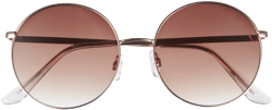 BP. Oversize Round Sunglasses