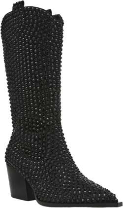 Betsey Johnson Randy Embellished Western Boot