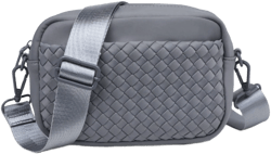 Sol and Selene Inspiration - Woven Neoprene Crossbody Bag