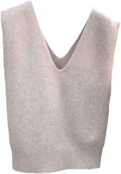 Fashion Vest Ladies Knitted Autumn And Winter Cashmere Sweater Sleeveless V-Neck Pullover Vest Loose Top
