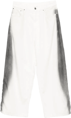 tie-dyed jeans