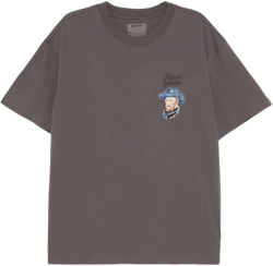 logo-embroidered T-shirt
