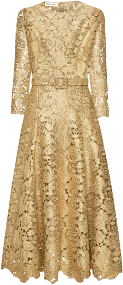 Guipure dress