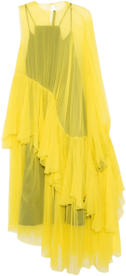 extend ruffle dress