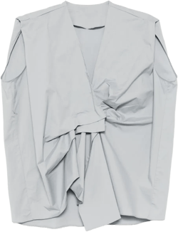 pleated shirt