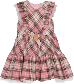 graphic-print cotton dress