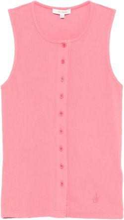 buttoned tank top 