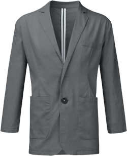 Linen Blazer Men Summer Casual Business Suit Jackets Lightweight Sports Linen Suit Jacket for Men 3X-Large B-grey