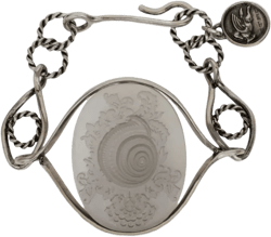 cameo shell bracelet