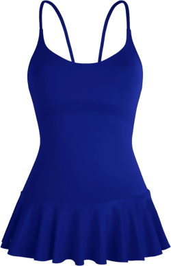 ruffle-detailing swimsuit 
