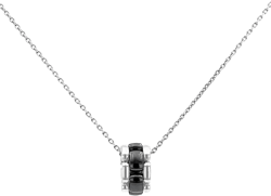 18kt white gold Chanel Ultra ceramic necklace