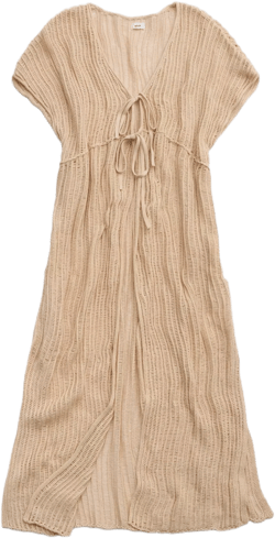 Aerie Crochet Maxi Cape