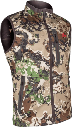 Killik Men’s Summit Tracker Softshell Hunting Vest, Lightweight Vest with Pockets, Veil Summit Camouflage, Sizes M-3XL XX-Large Veil Summit