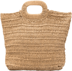 interwoven-design tote bag