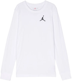 Jumpman-embroidered long-sleeve T-shirt