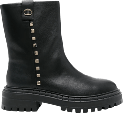 logo-plaque ankle boots