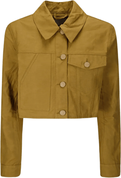 Gracie Jacket Ripstop Cotton Ochre