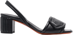 leather slingback sandals