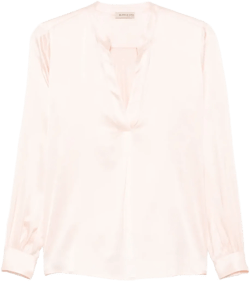 satined blouse