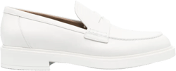 leather penny loafers