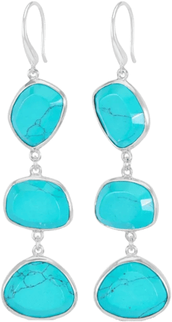 pebble drop earrings