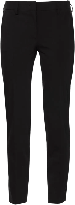 low-rise trousers