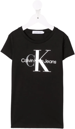 logo print jersey T-shirt