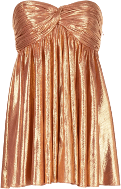 Kaiser strapless mini dress