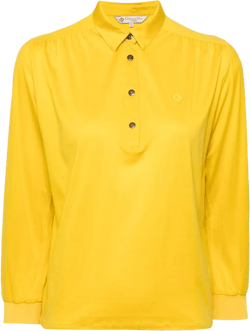 Sports Logo long-sleeves polo shirt