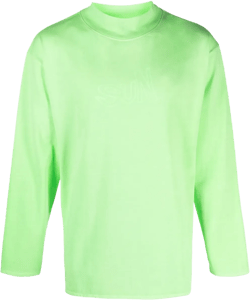 graphic-print cotton sweatshirt