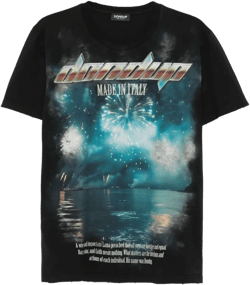 logo-print T-shirt