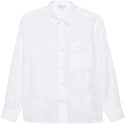 long-sleeve linen shirt