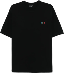 embroidered-logo T-shirt