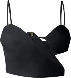 Chicote gabardine top