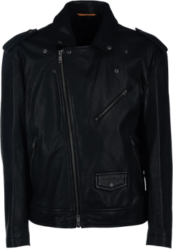 studded leather jacket