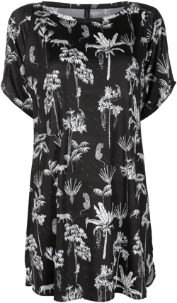 Allat botanical-print tunic dress 