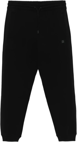 logo-plaque track pants