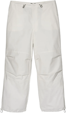 Balloon low-rise trousers